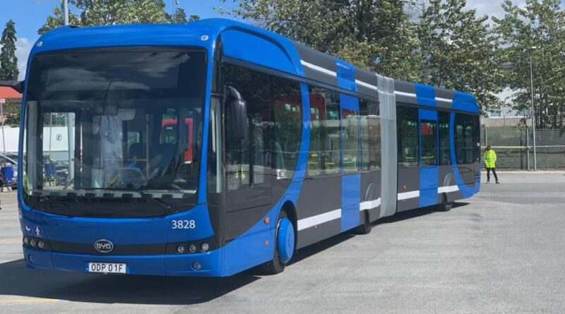 SL köper in 300 elbussar till södra Stockholm