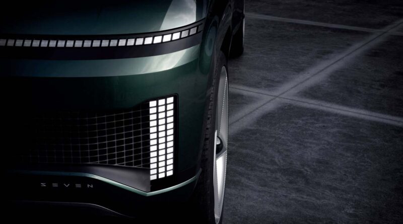 Hyundai visar teaserbilder på koncept  föreställande elbilen IONIQ 7 – som en lounge