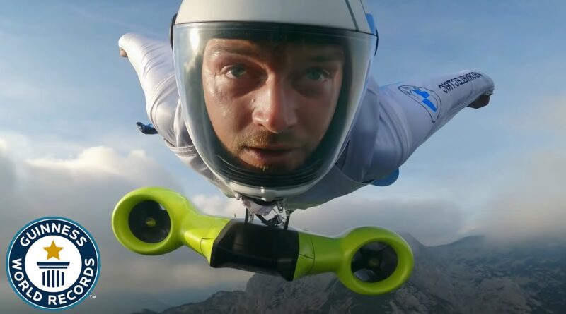 Kolla in världens första eldrivna wingsuit