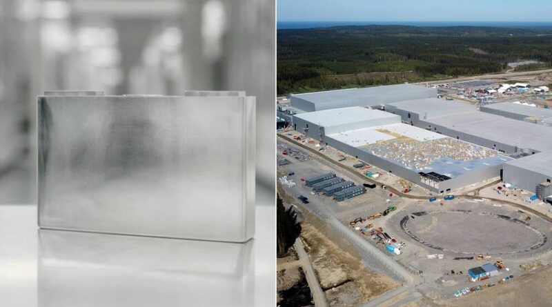 Första batteriet producerat på Northvolts fabrik i Skellefteå