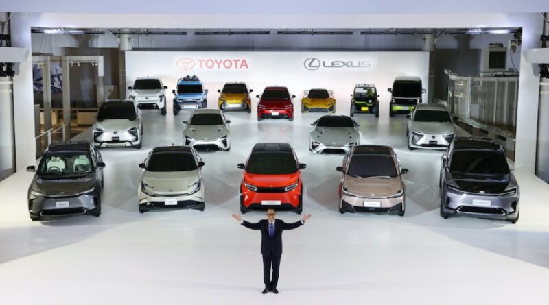 Toyota visar flera nya elbilsmodeller i konceptform