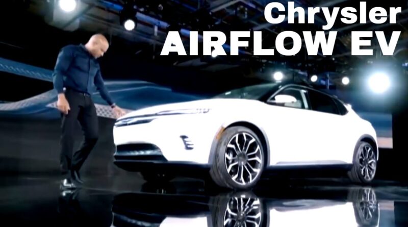 Chrysler Airflow Concept debuterar på CES. En eldriven crossover