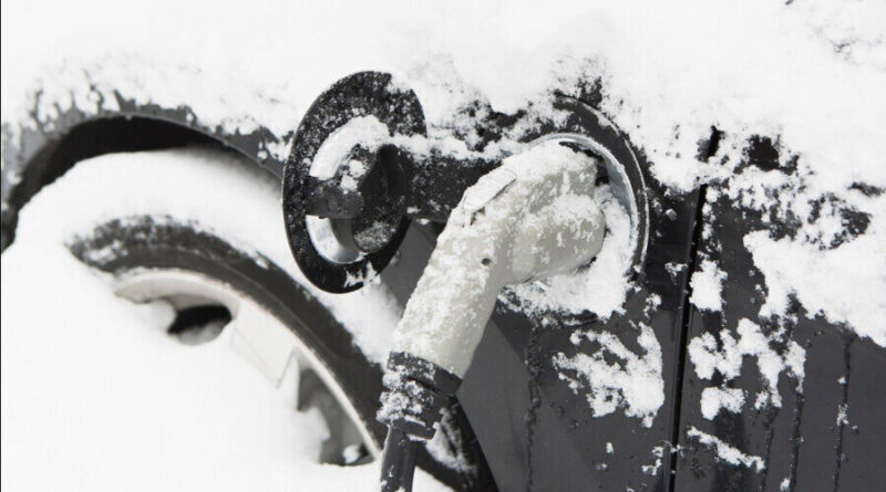 Mysteriet med övergivna elbilar i snöstormen – var sannolikt bara en elbil