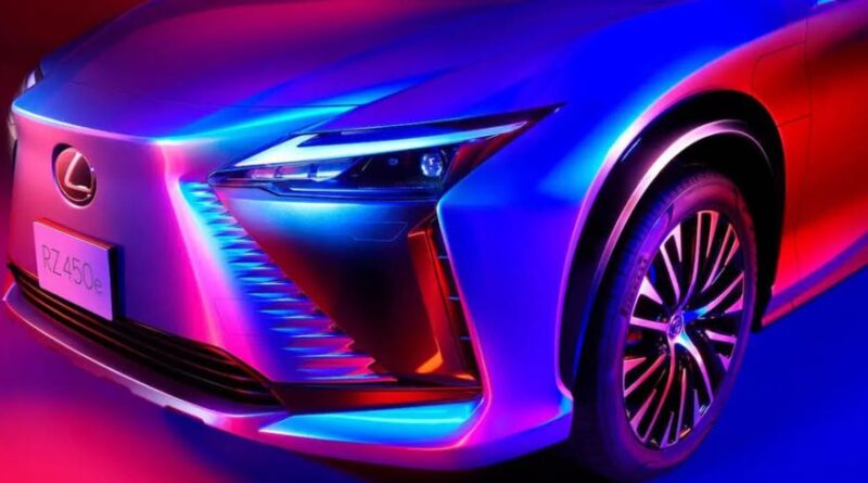 Lexus RZ: Första bilderna på nya elbilsmodellen