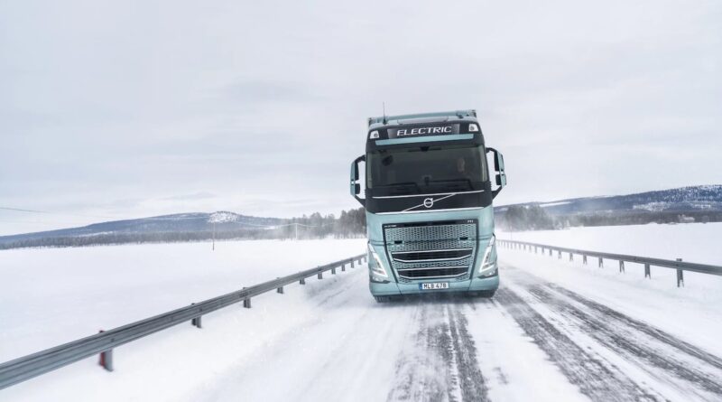 Ny funktion i Volvos eldrivna lastbilar efter vintertest