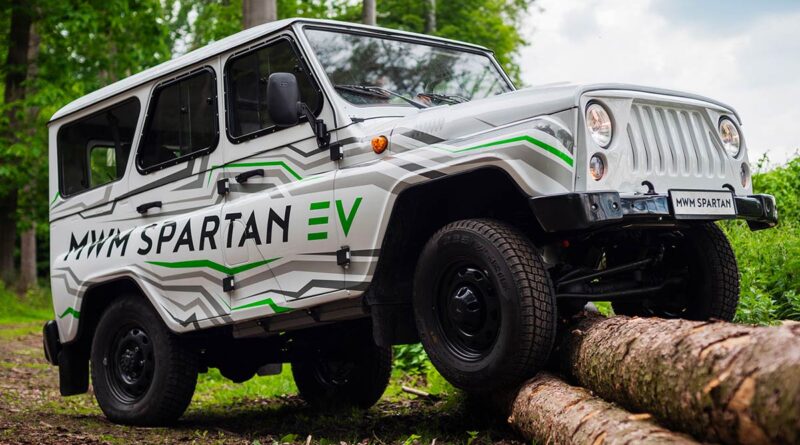 Premiär: MW Motors Spartan EV är en eldriven retro-jeep utan onödigt trams