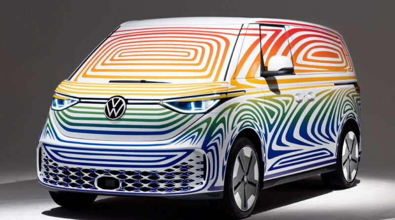 Eldrivna folkabussen Volkswagen ID.Buzz har premiär den 9 mars