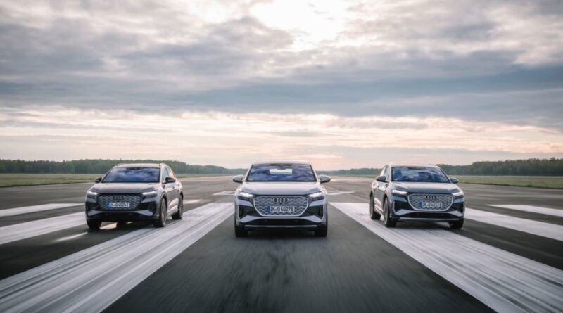 Audi ökar takten i omställningen med ett starkt 2021 för helt eldrivna bilar
