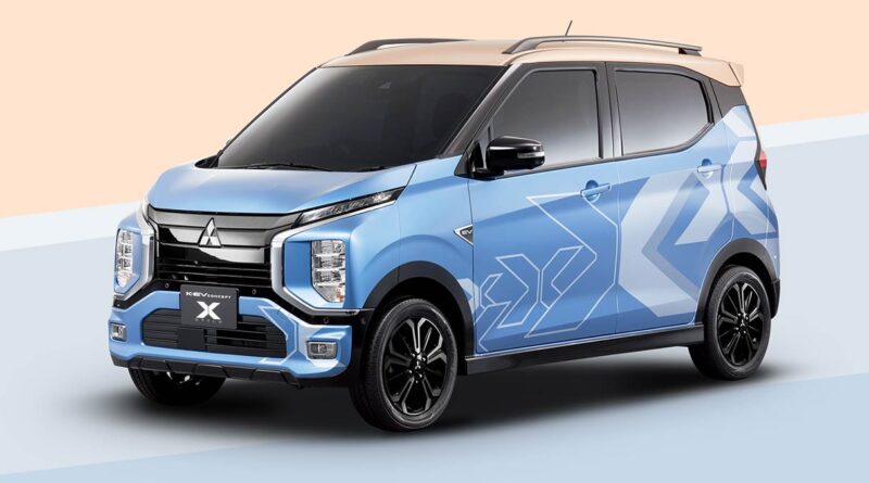 Mitsubishi visar små elbilar för japanska marknaden