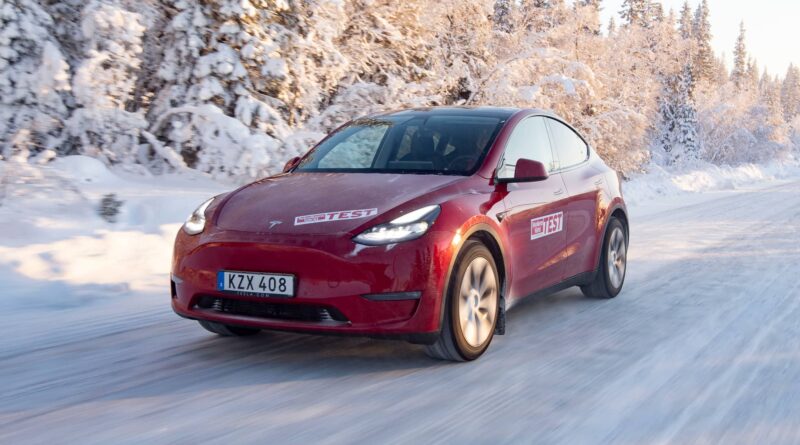 Tesla-bilar utan värme i mellandagarna