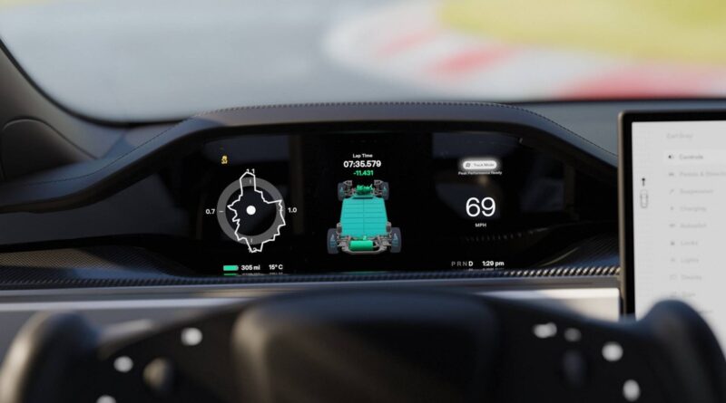 Här är ”Track Mode” – gör Teslan till en racer