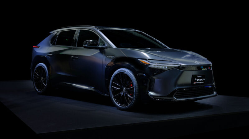 Toyota bZ4X GR Sport Concept – kommande elbilen visad i sportig skrud