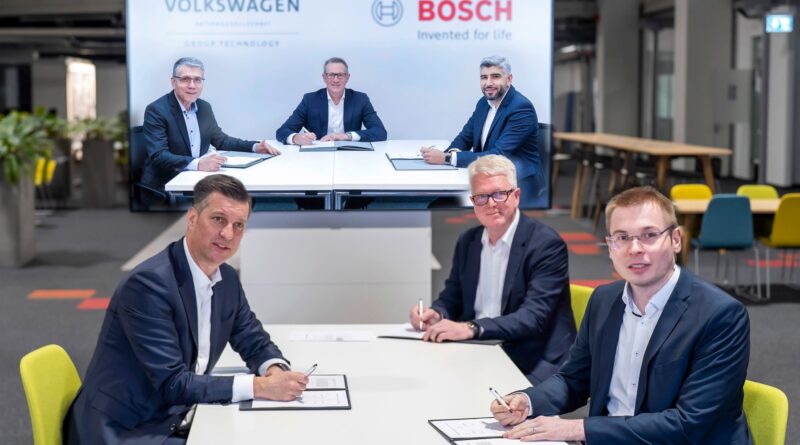Volkswagen och Bosch i nytt batterisamarbete