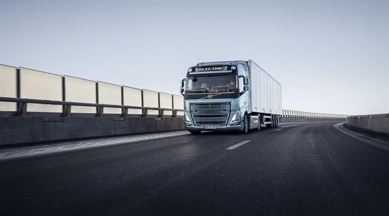 Volvo Lastvagnar marknadsledare inom helelektriska lastbilar i Europa