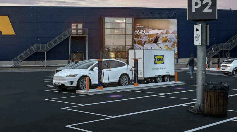 IKEA bygger 700 nya laddpunkter för elbilar