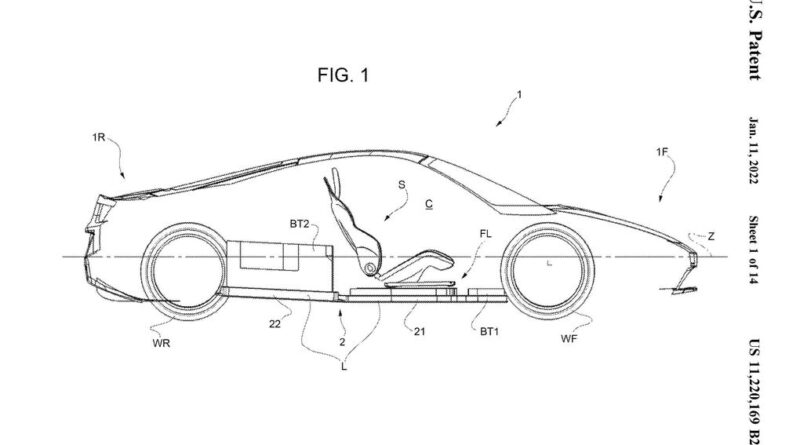 Nytt patent avslöjar: Så blir Ferraris första elbil