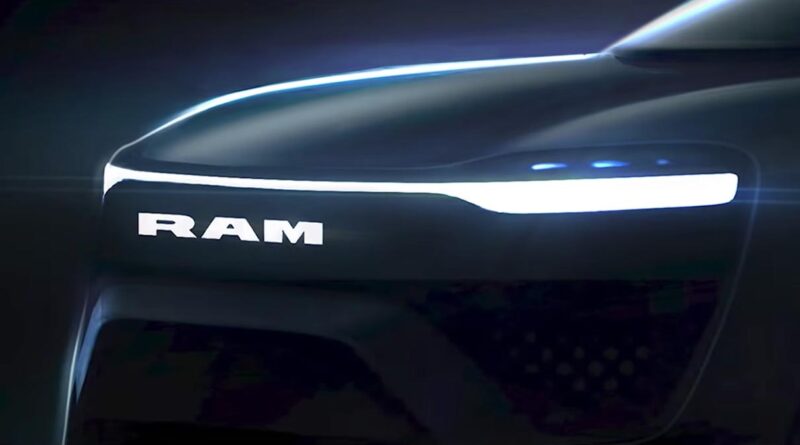 Ram visar upp de första konceptskisserna på eldrivna Ram 1500 – med lansering 2024