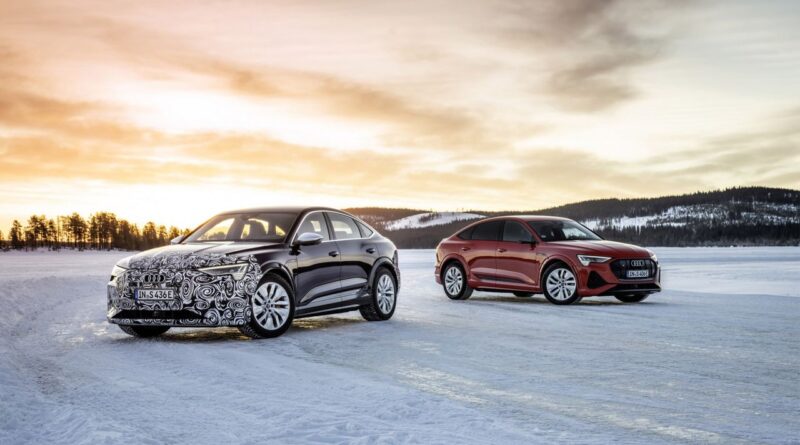 Audi teasar facelift av e-tron 