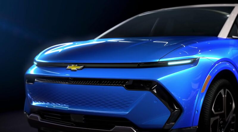 Chevrolet visar teaser på en helt eldriven Chevrolet Equinox