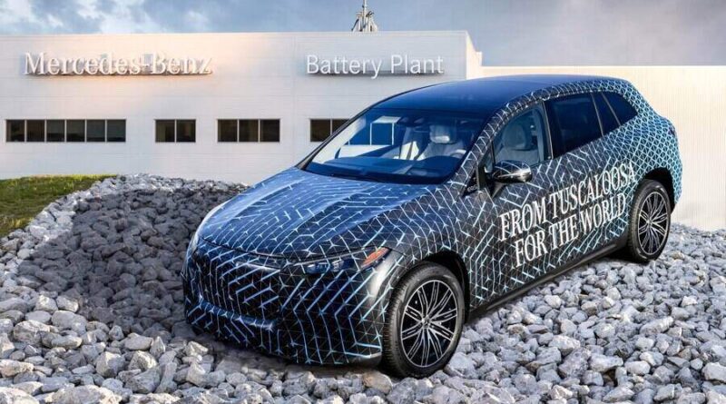 Mercedes inviger batterifabrik i USA
