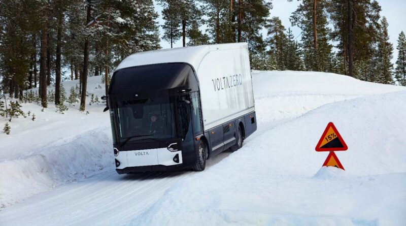 Volta Zero har klarat sina vintertester i norra Sverige