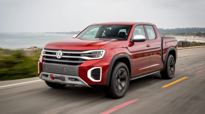 Volkswagen funderar starkt på att bygga eldriven pickup i USA