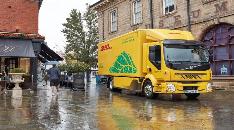 Volvo Lastvagnar får order på 44 ellastbilar av DHL
