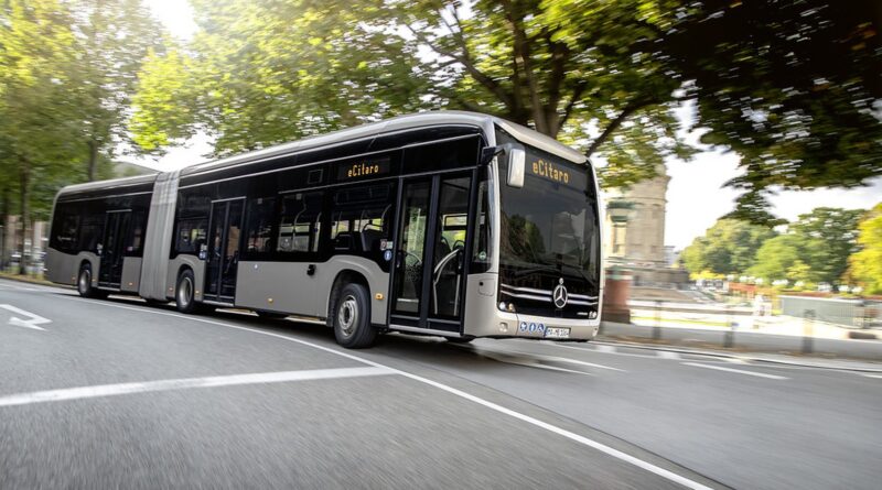 Enbart eldrivna bussar från Daimler Trucks 2030