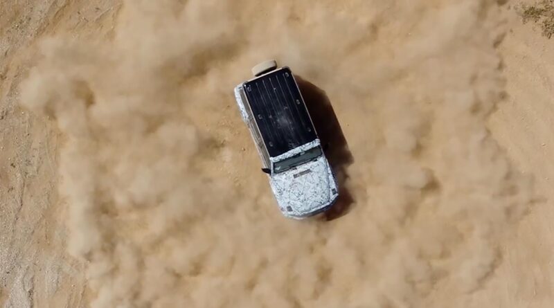 Video: Se när eldrivna Mercedes G-Wagon gör en ”tank turn”