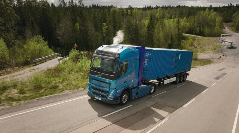 Volvo presenterar första vätgaslastbilen – siktar på 100 mils räckvidd