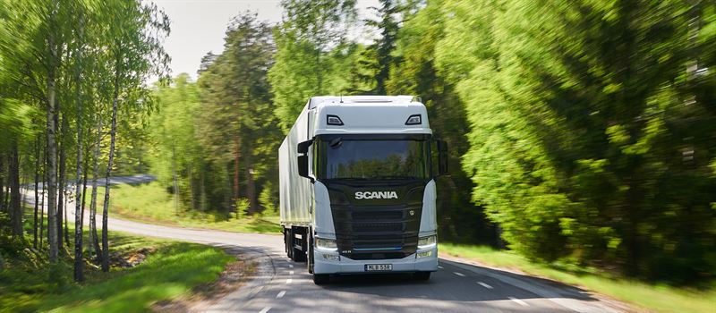 Scania introducerar ellastbilar för regional drift