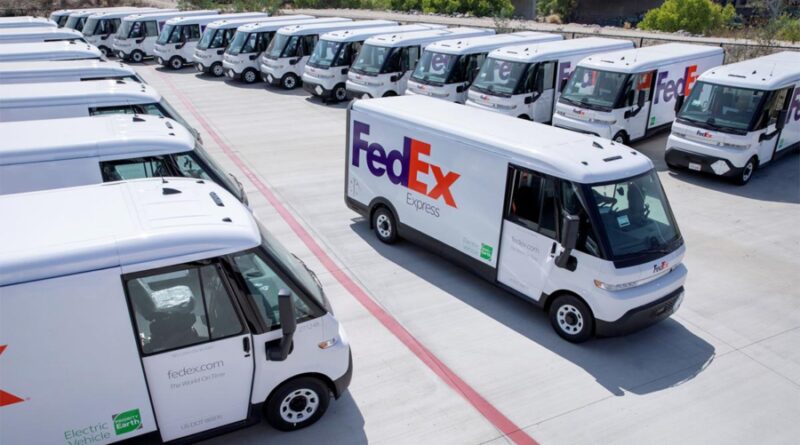 GM levererar eldrivna transportbilar till FedEx