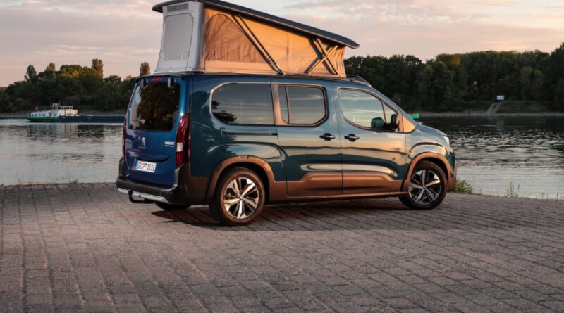 Peugeot förvandlar e-Rifter till en campingvan