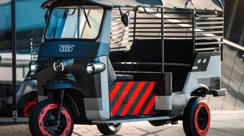 Audi levererar elbilsbatterier till rickshaws