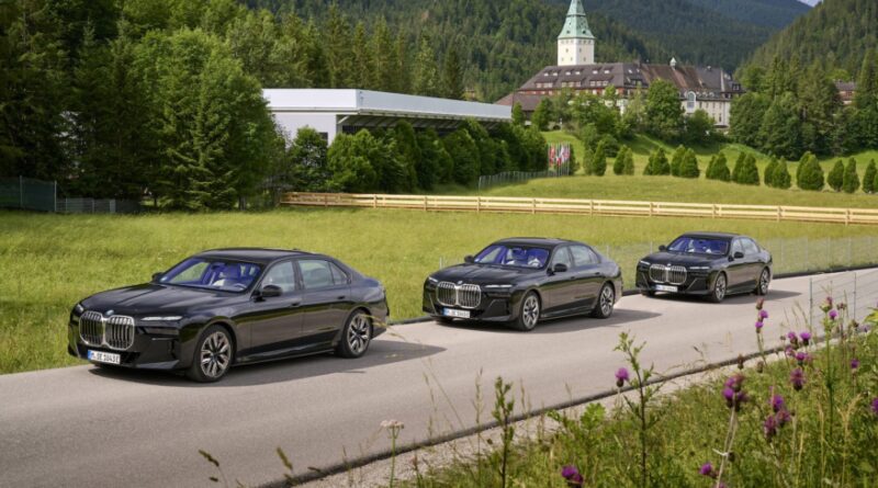 Säkerhet och nollutsläpp – snart kan du få en bepansrad BMW i7