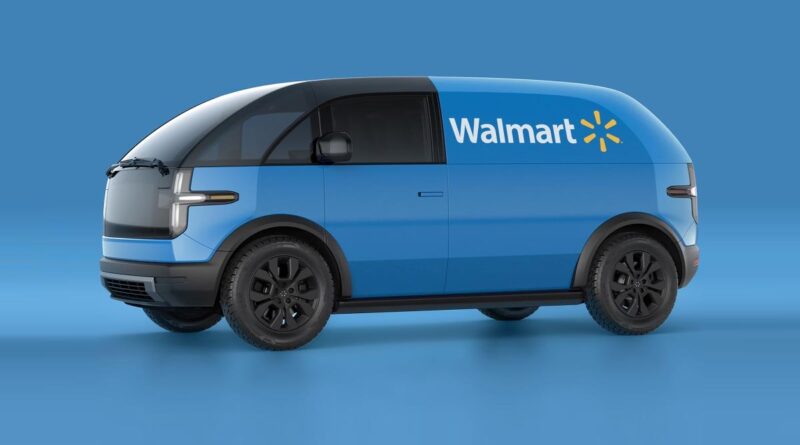 Uppstickaren Canoo ska leverera 10 000 elbilar till Walmart