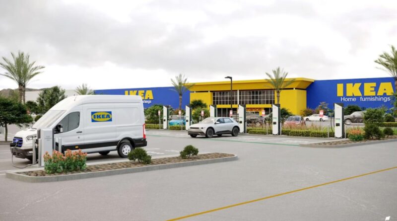 IKEA ska snabbladda USA – bygger 200 snabbladdare
