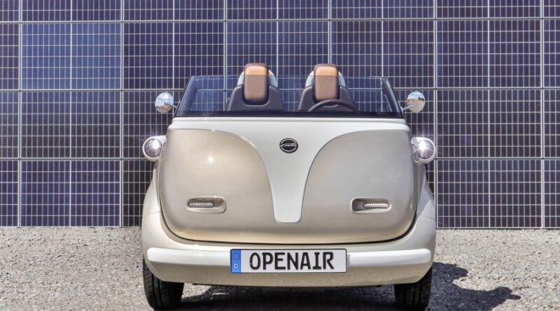 Evetta Openair är en liten eldriven roadster