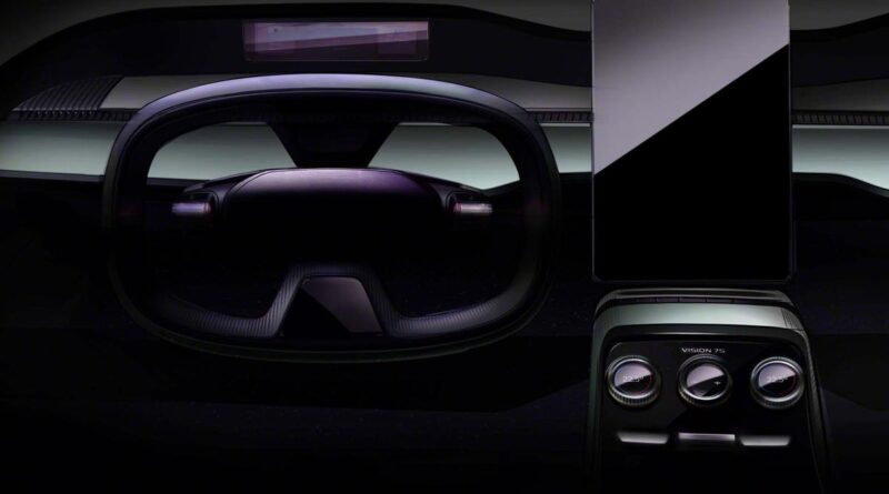 Skoda visar lite mer av Vision 7S – elbilen med sju sittplatser – snart premiär