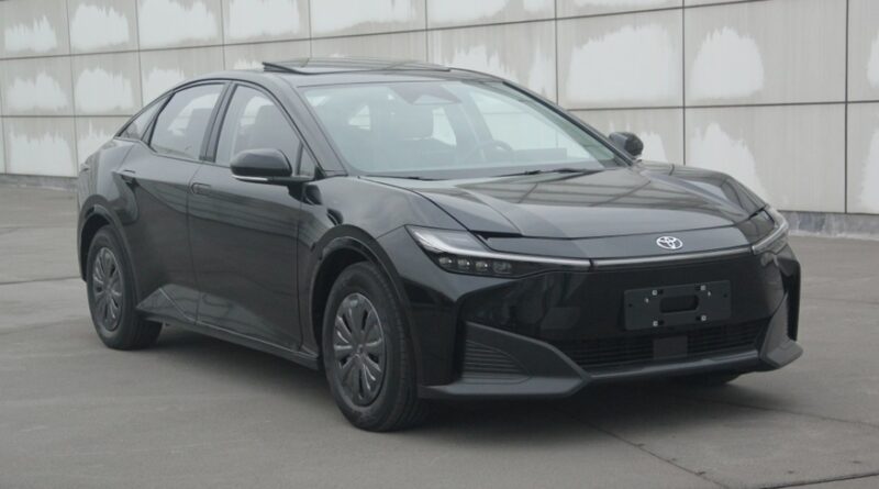 Här är Toyotas nästa elbil bZ3 – i Kina