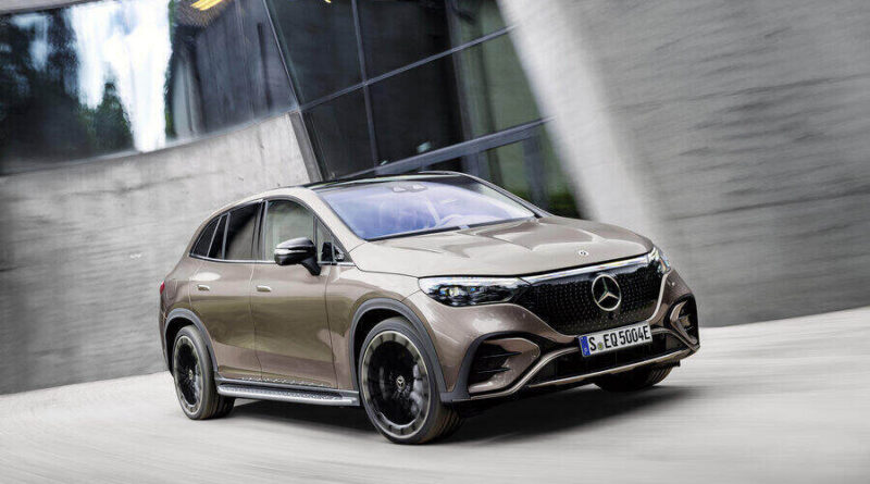 Mercedes nya EQE SUV premiärvisad: Teknik, lyx och mångsidighet