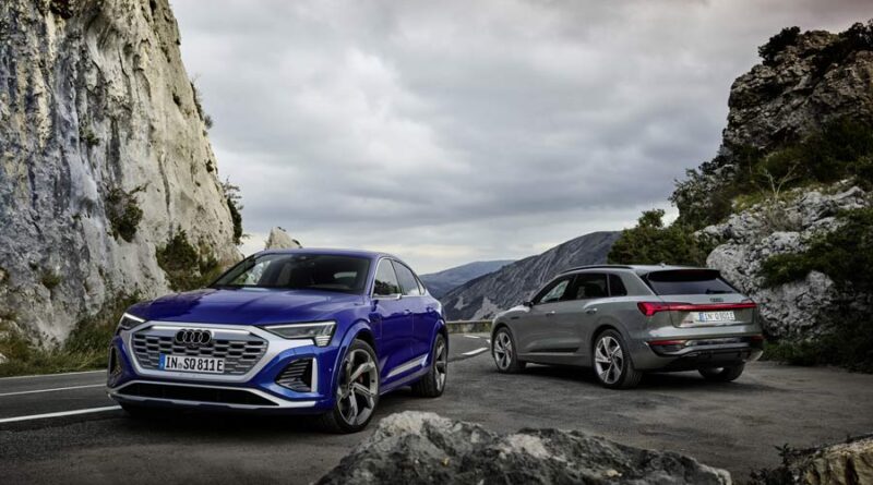 Nya Audi Q8 e-tron: Förbättrad effektivitet, längre räckvidd och förfinad design