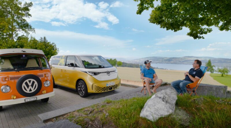 Presskille från VW kör 3 500 mil genom 20 länder med campingutrustad ID. Buzz