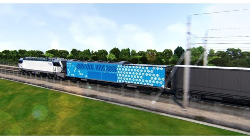 Nestlé Waters France kommer att använda företagets första vätgasdrivna godståg 2025