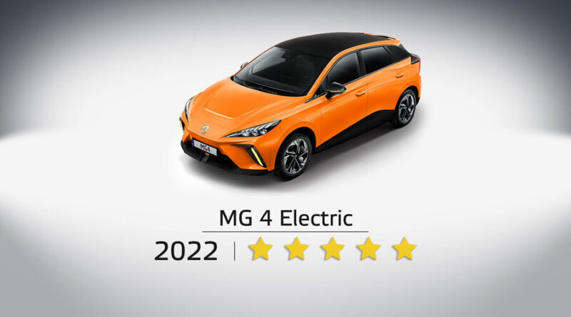 MG4 Electric får fem stjärnor från Euro NCAP