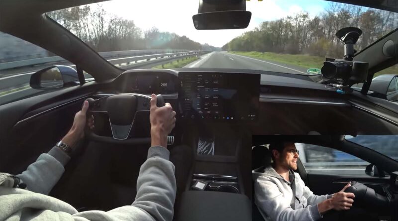 Första testet av Tesla Plaid på Autobahn: ”Borde detta vara lagligt?”