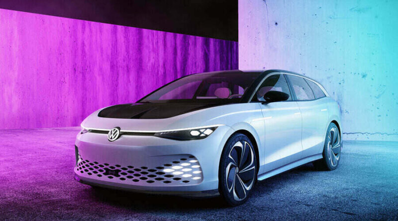 Volkswagen visar upp konceptbilen ID. Space Vizzion på eCarExpo