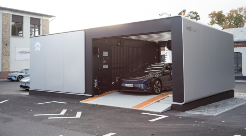 Nio vill öppna 100 stationer för batteribyten i Europa under 2023