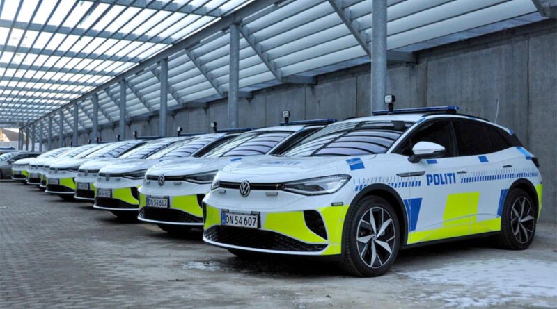 Dansk polis ska börja köra elbilar – har köpt in 10 stycken Volkswagen ID.4