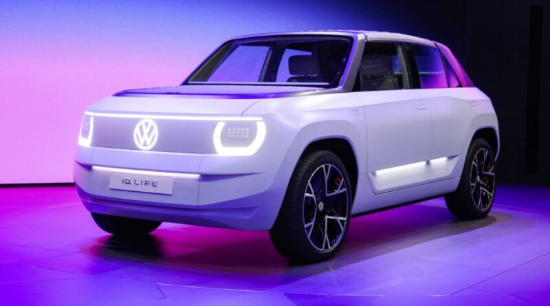 Volkswagens konceptbil ID. Life visas på eCarExpo i Stockholm